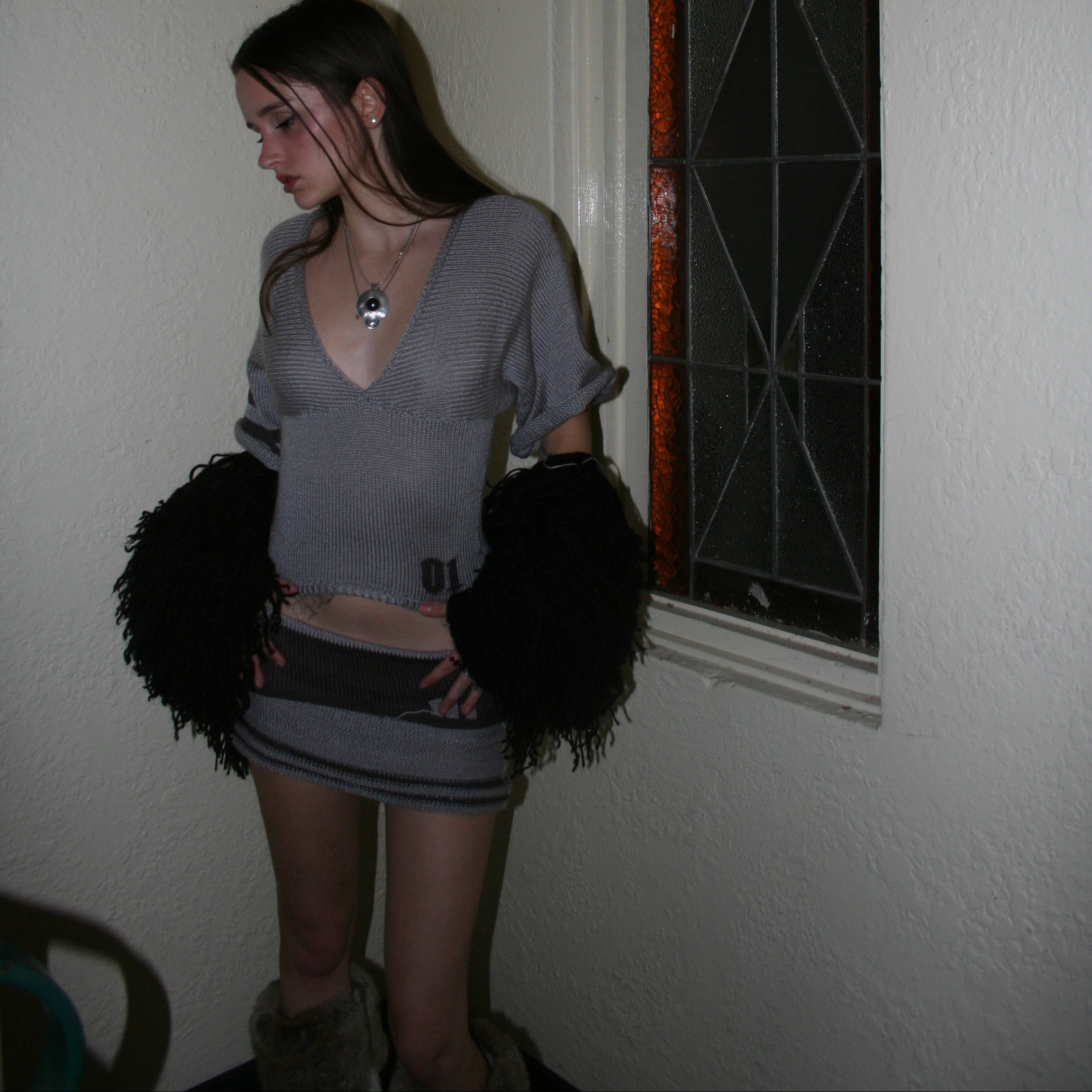 Varsity Mini Skirt